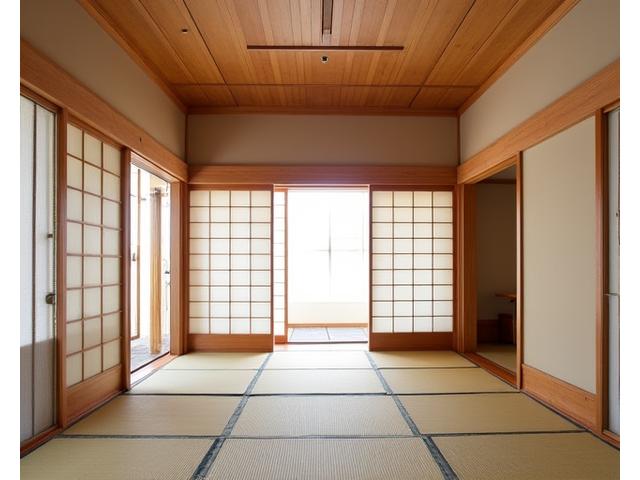 格式高い茶室の設え