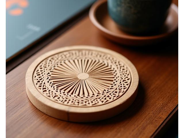 ワークショップで完成した組子細工の美しい作品